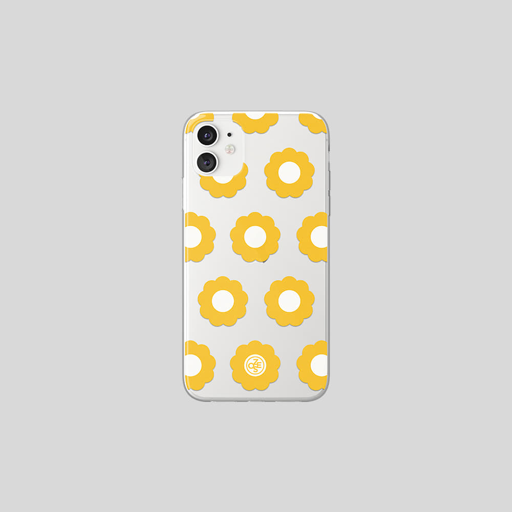 108seoulPANSY BLOSSOM jelly case_yellow(big)