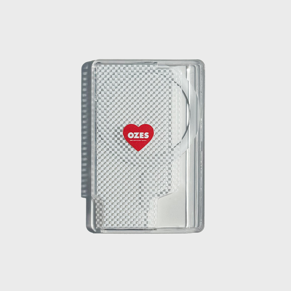 108seoul[MagSafe-2Card Slot] 108 OZES VALENTINE RED (clear-hard)